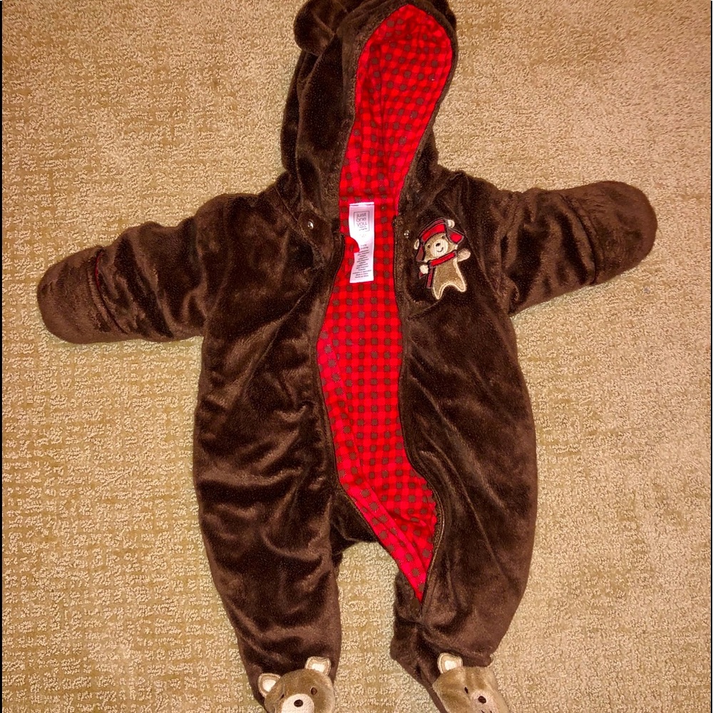 Newborn snowsuit bunting